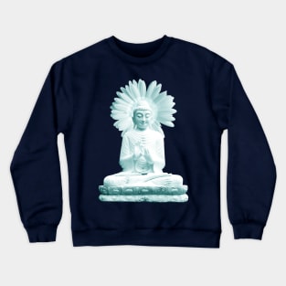 Budhha Flower Crewneck Sweatshirt